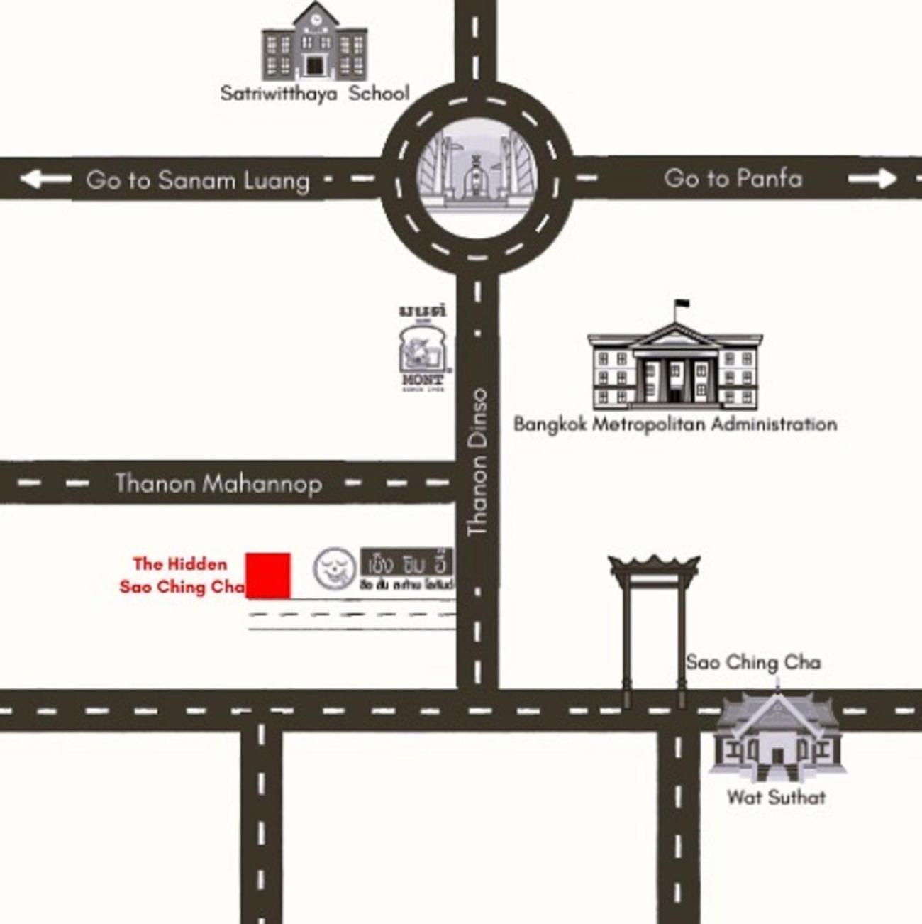 Go Inn Sao Chingcha - โกอินน์ เสาชิงช้า 曼谷 外观 照片